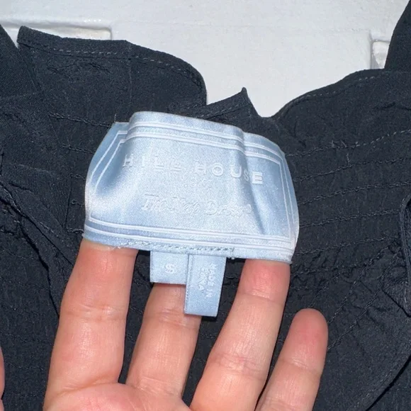 Hill House Home - The Ellie Crepe Nap Dress, Black Size Small - Picture 3 of 6